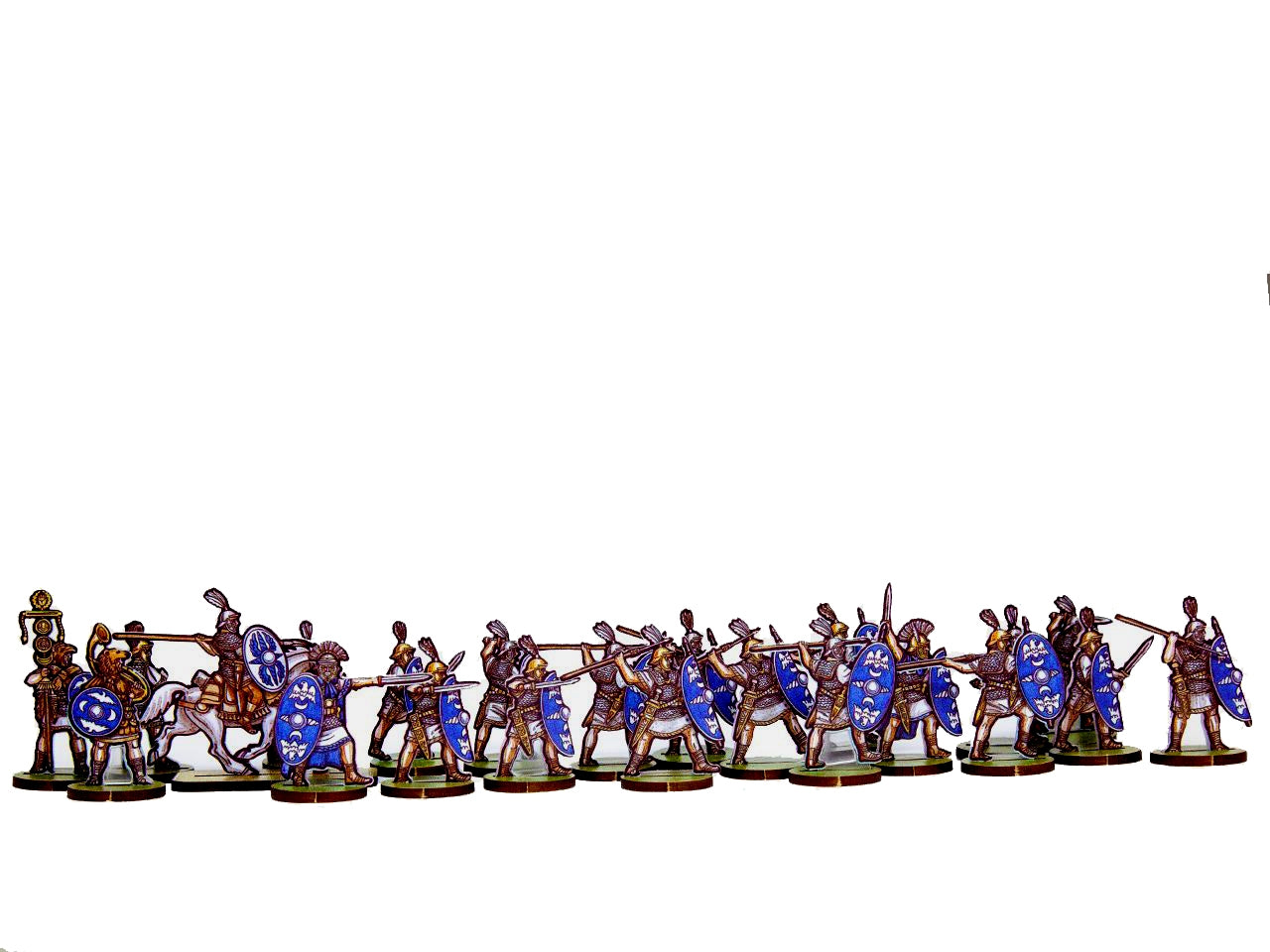 Roman Infantry 6 (Blue Shields)