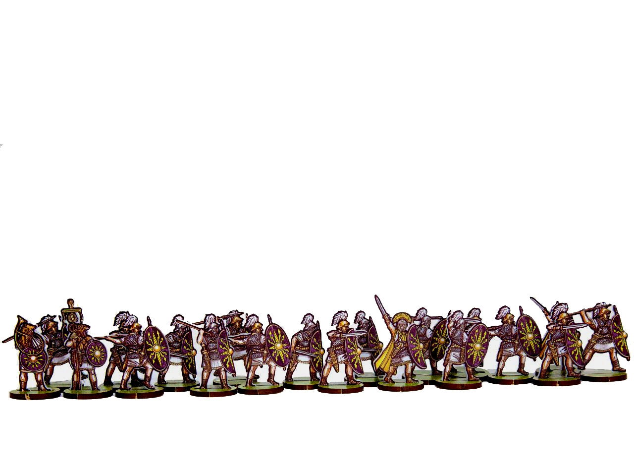 Roman Infantry 3 (Purple Shileds)