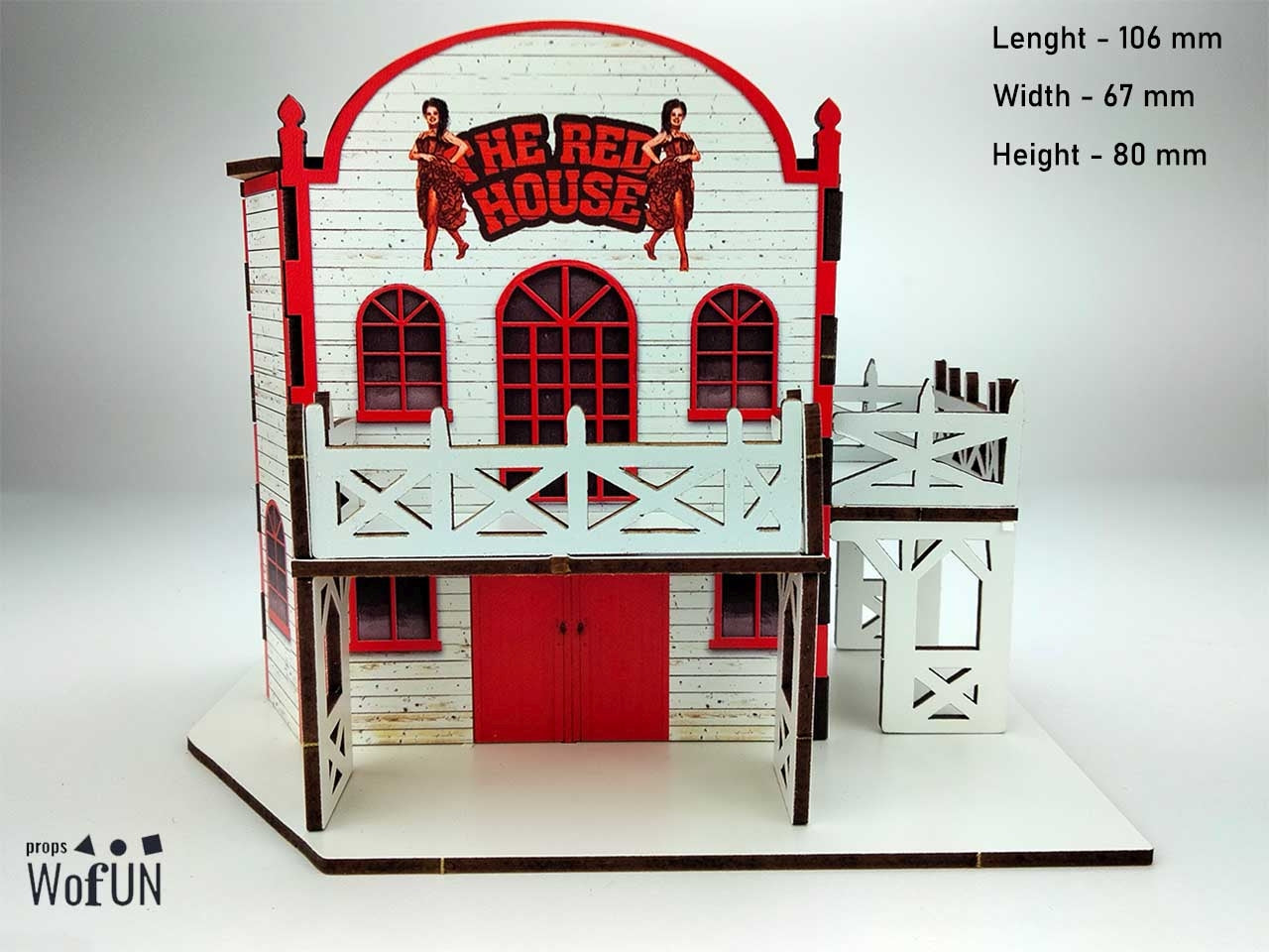 18mm Red House