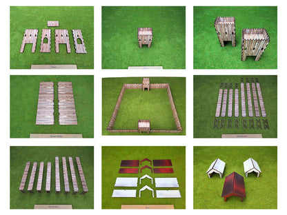 28mm Roman Fort