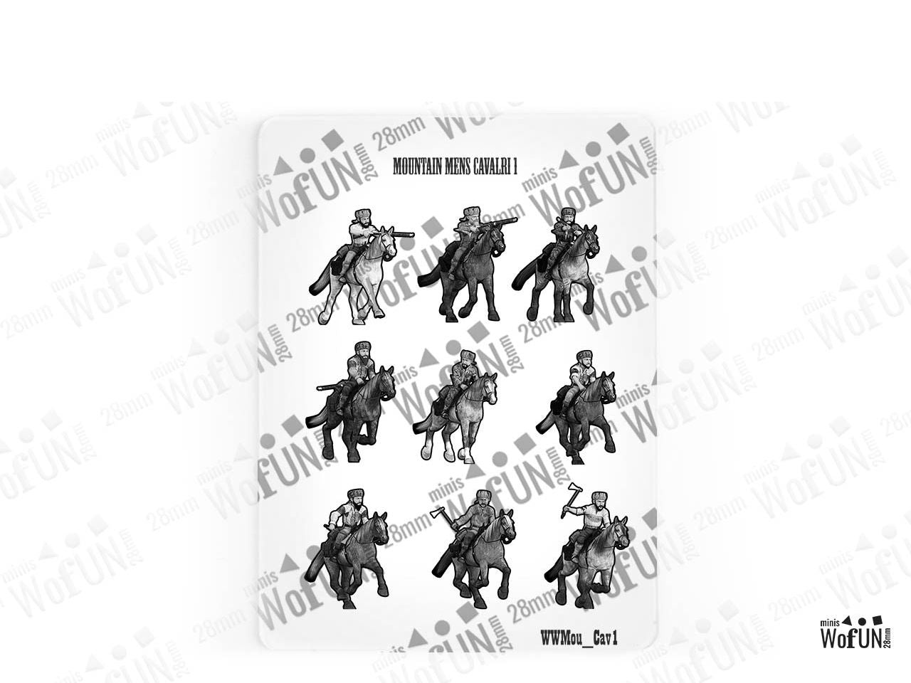 Mountain Men Mounted