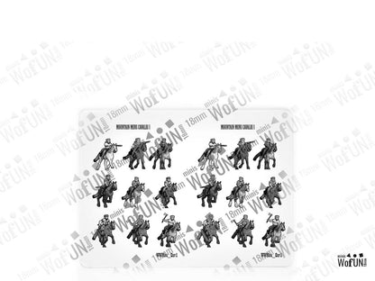 Mountain Men Mounted