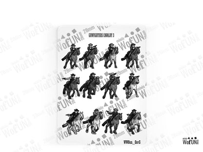 Gunfighters Mounted 3