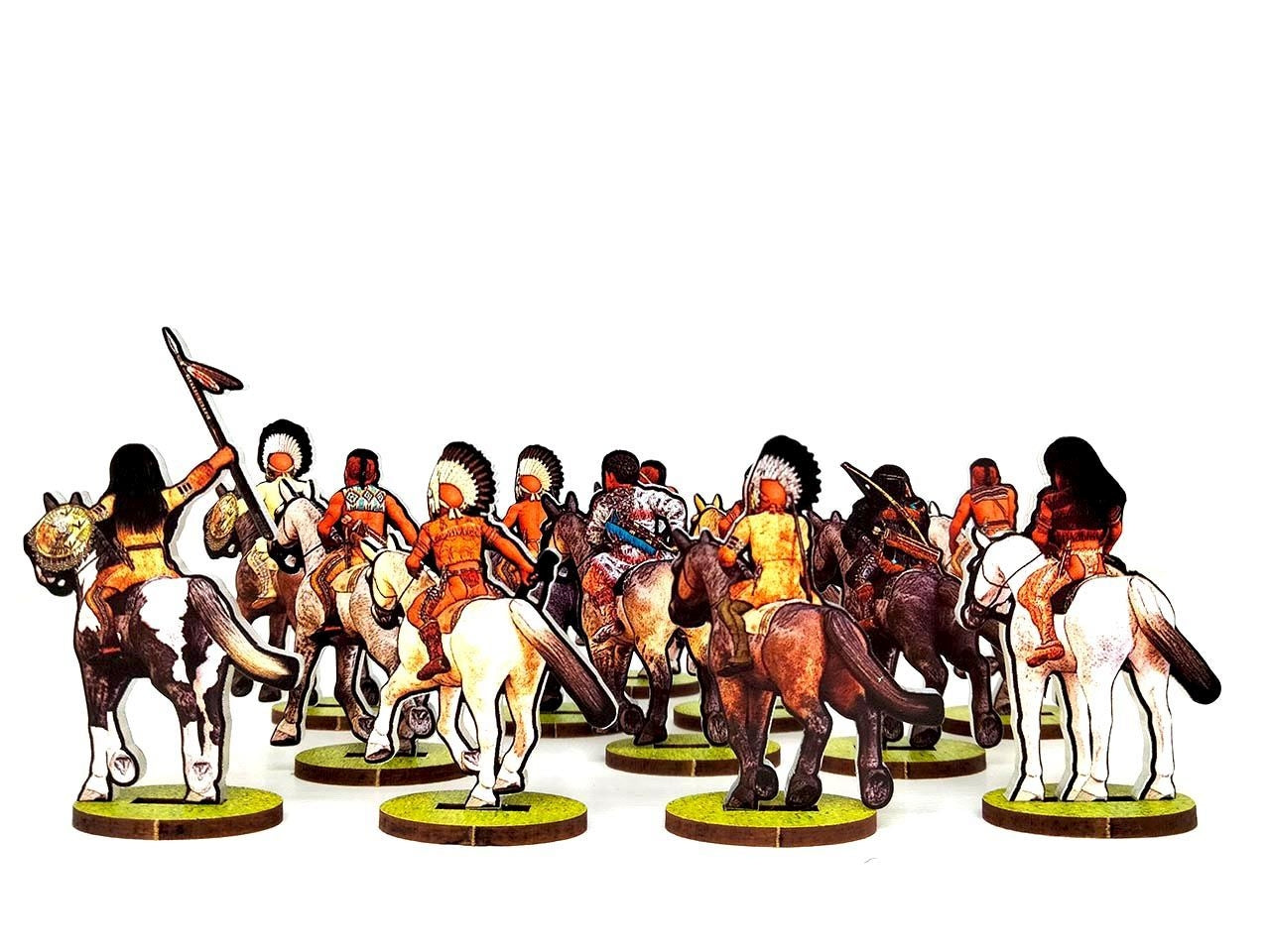 Native Americans Mounted 1