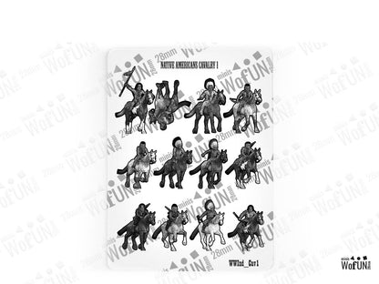 Native Americans Mounted 1
