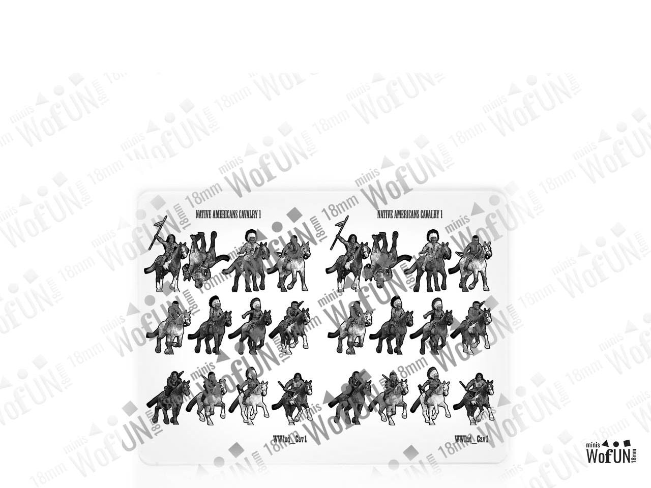 Native Americans Mounted 1