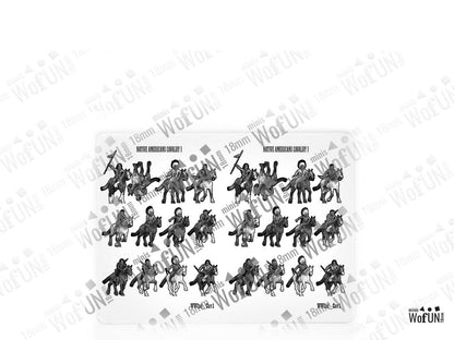 Native Americans Mounted 1