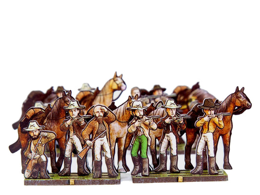 Cavalry Fighting on Foot