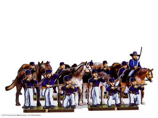 Cavalry Fighting on Foot