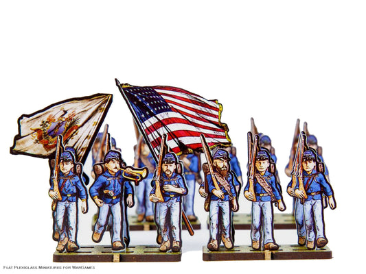 20th Massachusetts Infantry Marching