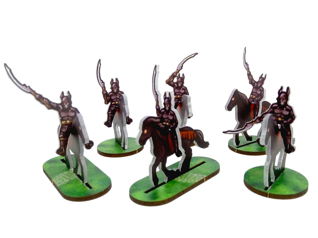 Horses and Skeleton Horsemen (Necropolis)