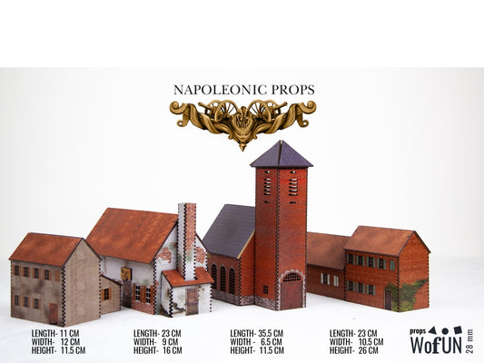 18 Napoleonic Props