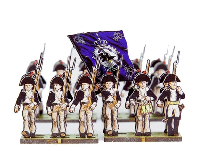 Line Infantry Musketeers IR no 33