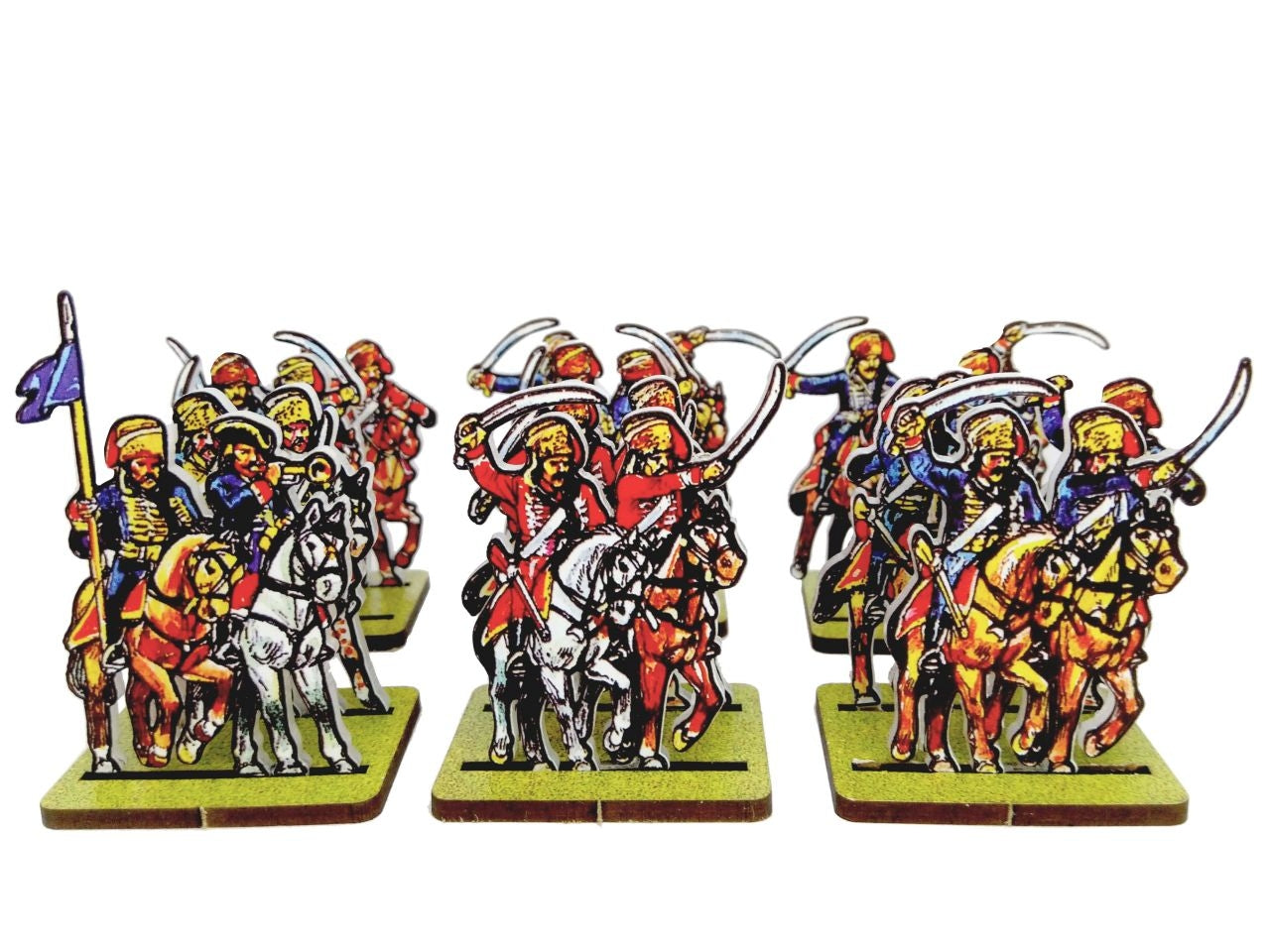 Austrian Grenze Hussars. Carlstadter and Warasdiner
