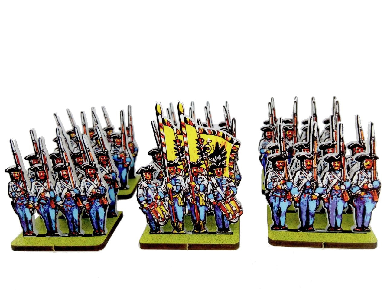 Austrian Hungarian Infantry Light Blue Facings