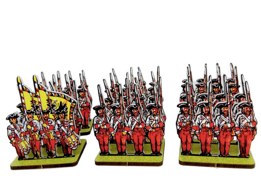 Austrian Hungarian Infantry Red Facings