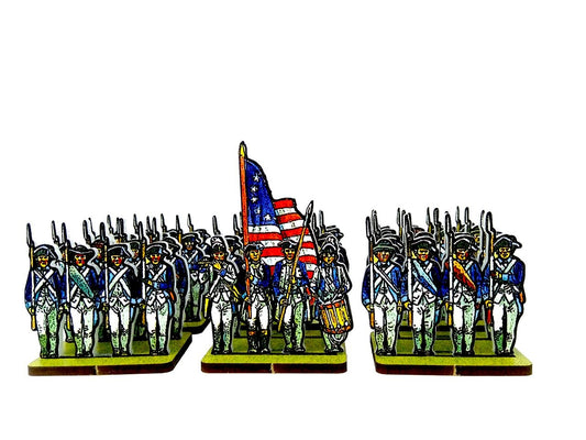 American Continental Infantry Blue Facings
