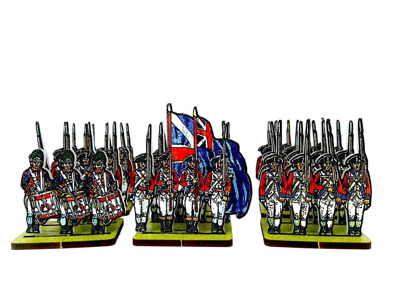 Early British Infantry Blue Facings