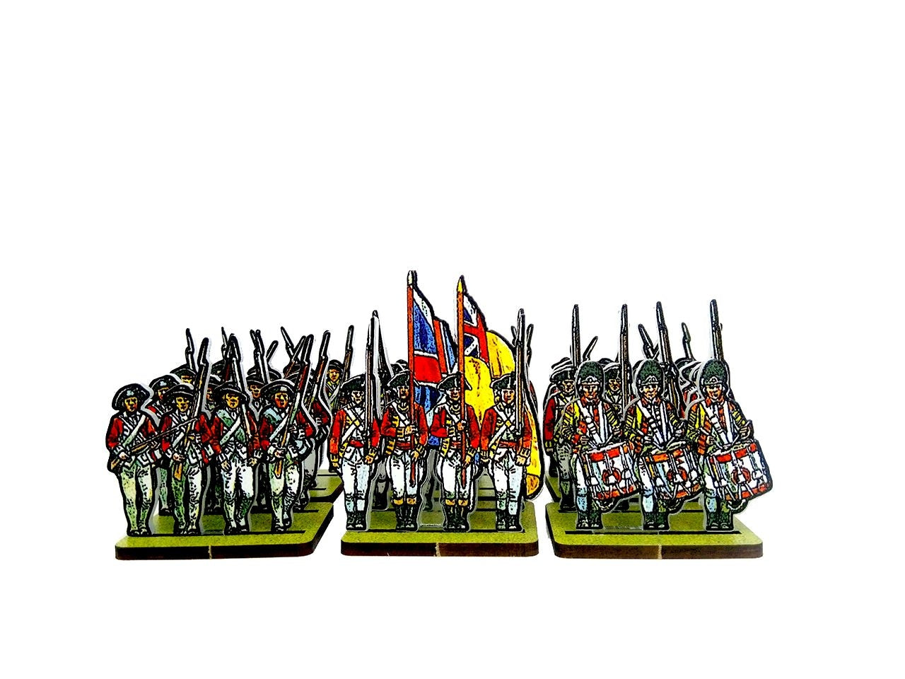 British Infantry Yellow Facings