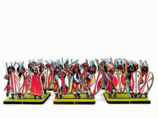 Masai Warriors Large Shieldss