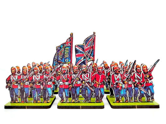 British Infantry 4th & 13th & 21th - v2