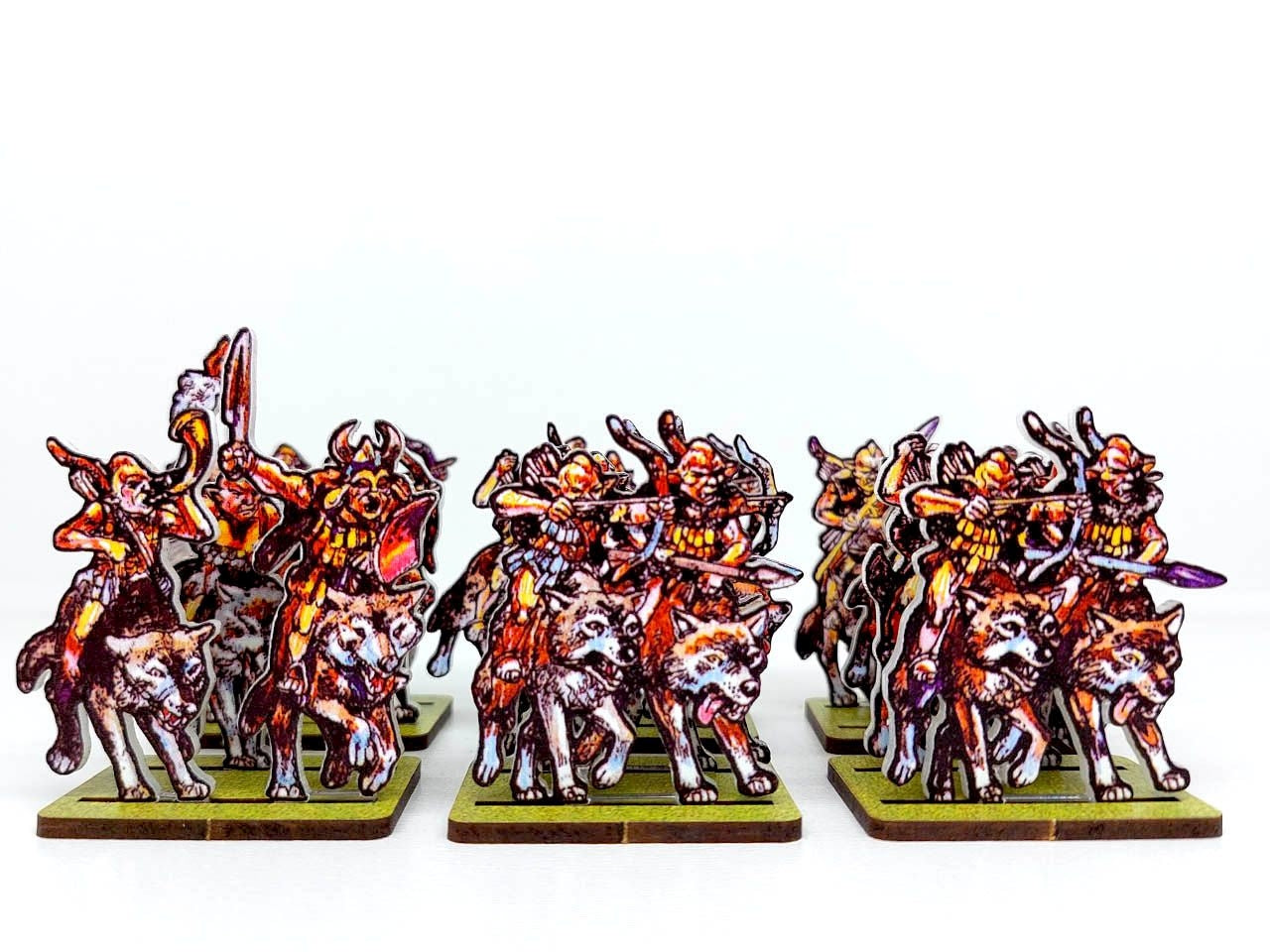 Wolf Rider Miniatures Mutant Wolf Riders – WoFunGames.com