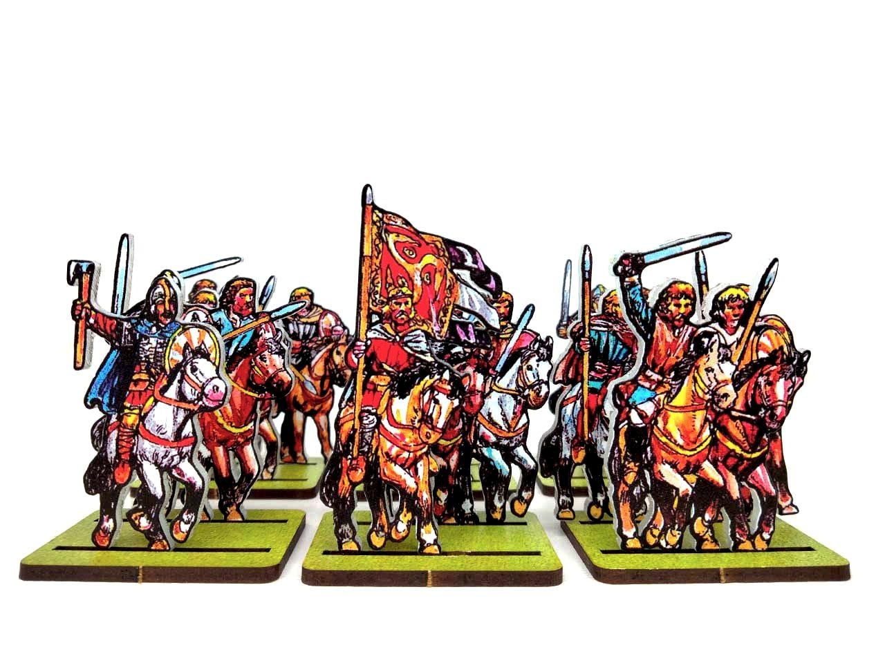 Mounted Saxons
