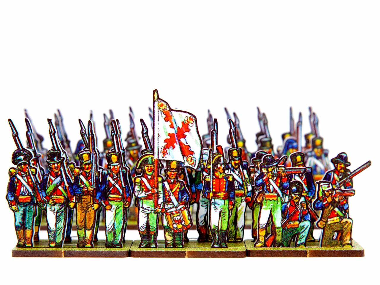 Spanish Infantry - blue coats