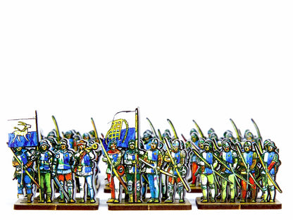 Bowmen in Blue & White Livery (Somerset)