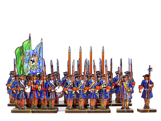 Dutch/Prussian Infantry (blue uniforms)