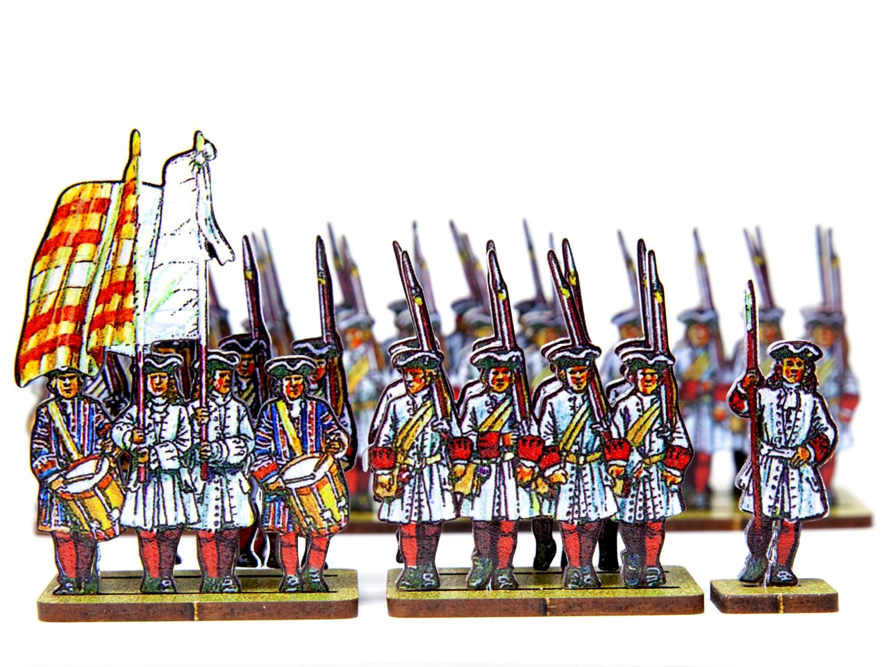 French Line Infantry Bearn (red stockings & red cuffs )