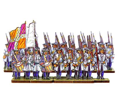 French Line Infantry Royal (blue facings & blue stockings)