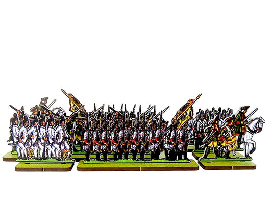 Austrian Border Infantry, Austrian 17th Infantry Regiment, Austrian Infantry Regiment Loudon