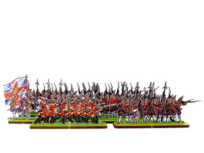 British Infantry 20th Regt., British infantry 7th Foot