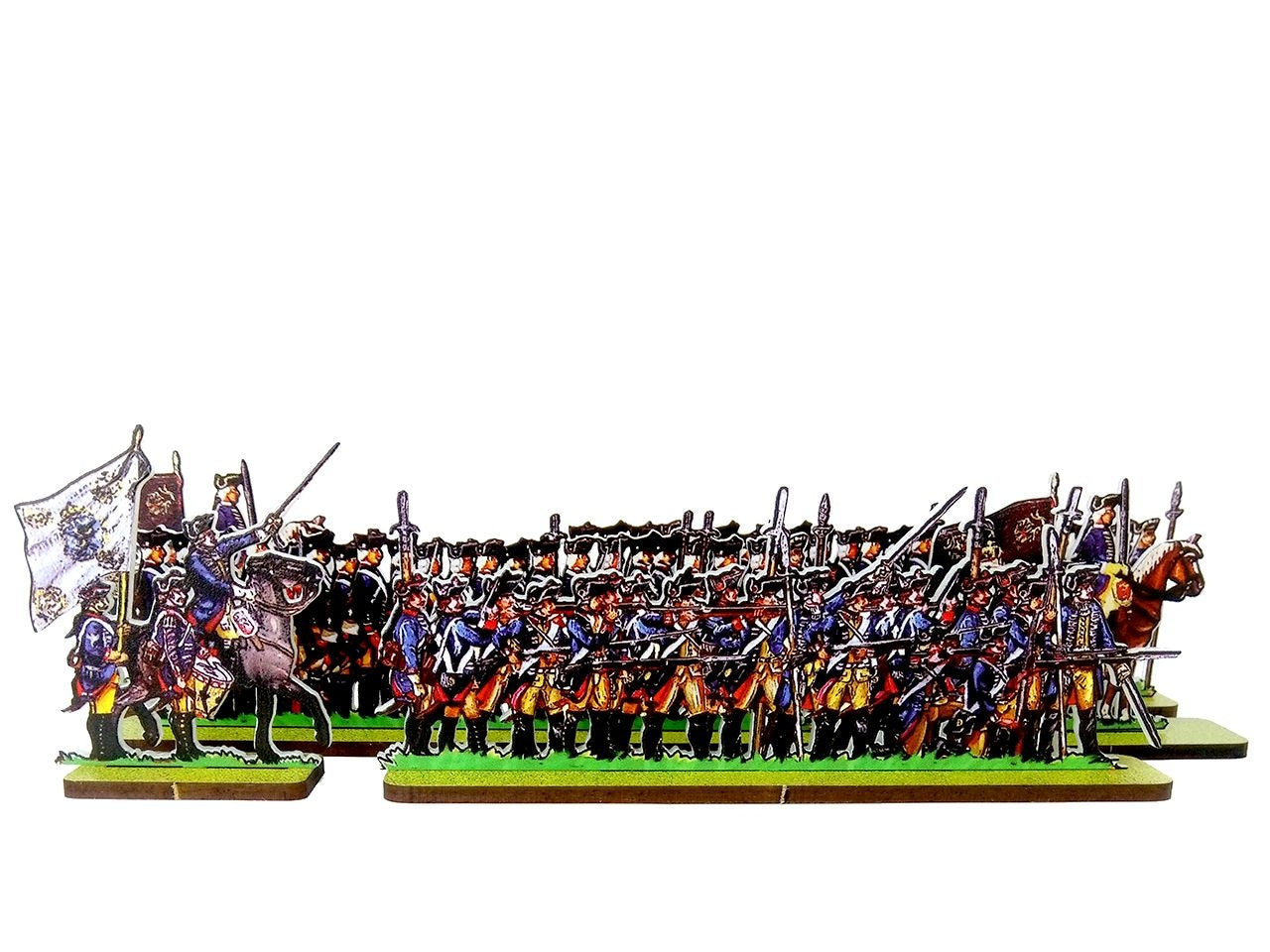 Prussian Infantry 15 Reg. Musketeers and 21 Reg. Musketeers