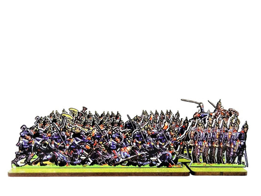 Prussian Infantry and Musical Band