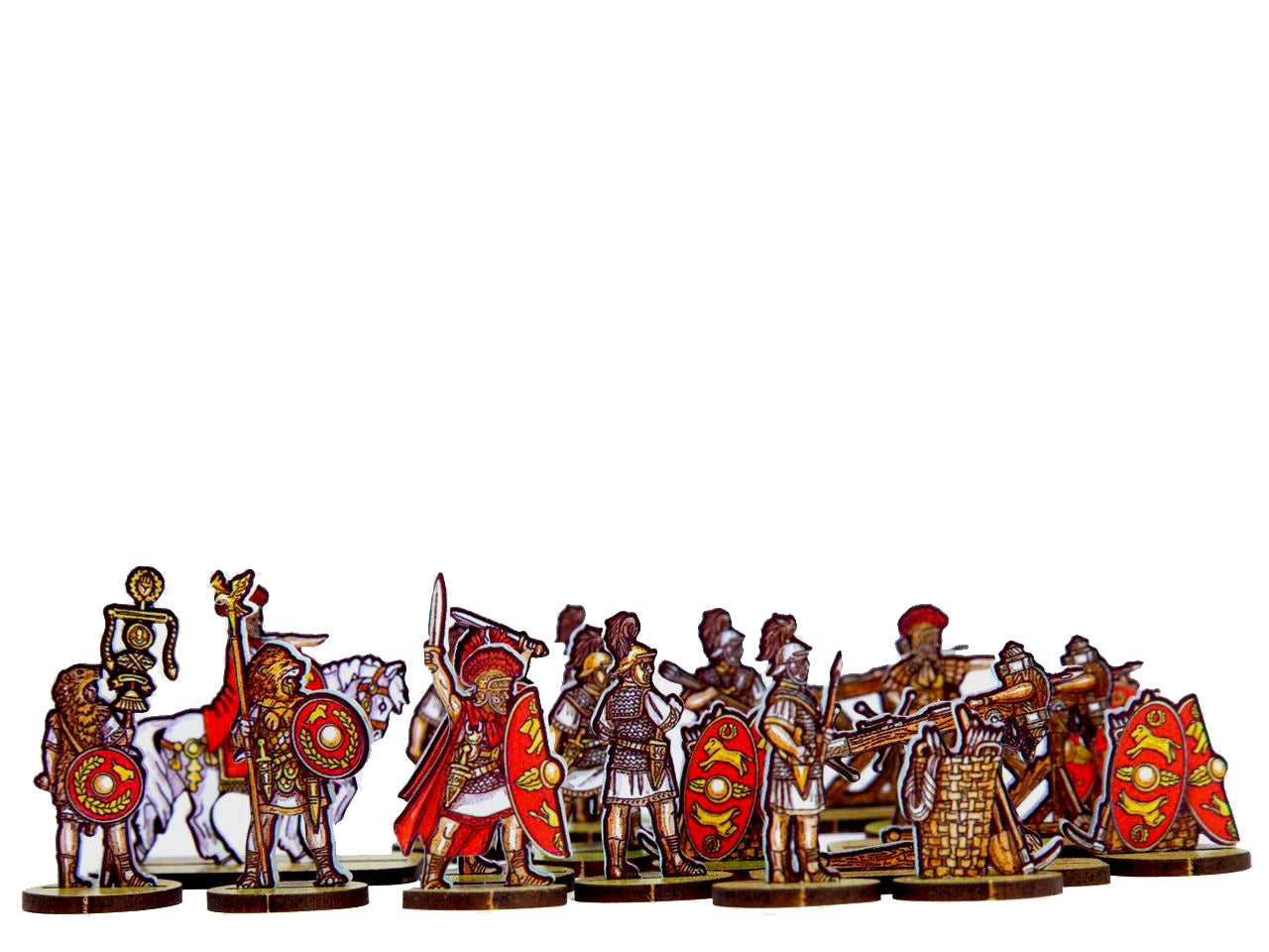 Roman Artillery & Commanders 4 (Red Shields)