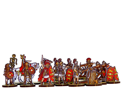 Roman Artillery & Commanders 4 (Red Shields)