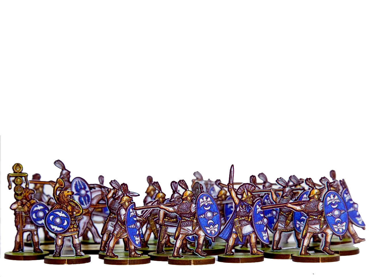 Roman Infantry 6 (Blue Shields)