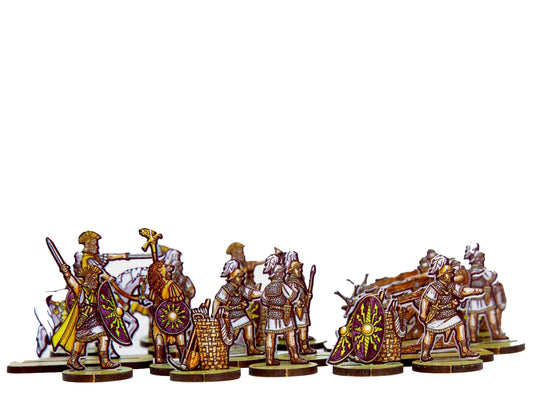 Roman Artillery & Commanders 3 (Purple Shields)